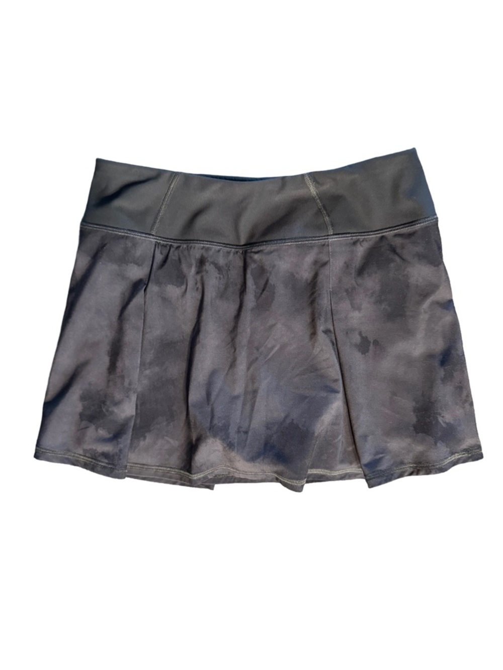 Lucy Charcoal Gray Skater Tennis Skort | Small